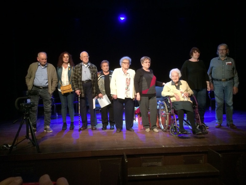 Panelistas de la Audiencia Memorial en Sant Joan de Vilatorrada